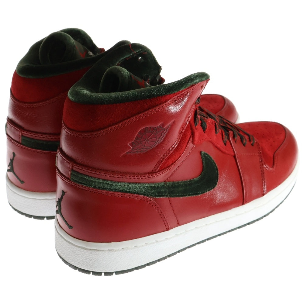 NIKE(ナイキ) 【観賞用2008年製】 AIR JORDAN 1 RETRO HIGH PREMIER VARSITY RED エア ジョーダン 1 レトロ ハイ ハイカットスニーカー US11.5/29.5cm 332134-631