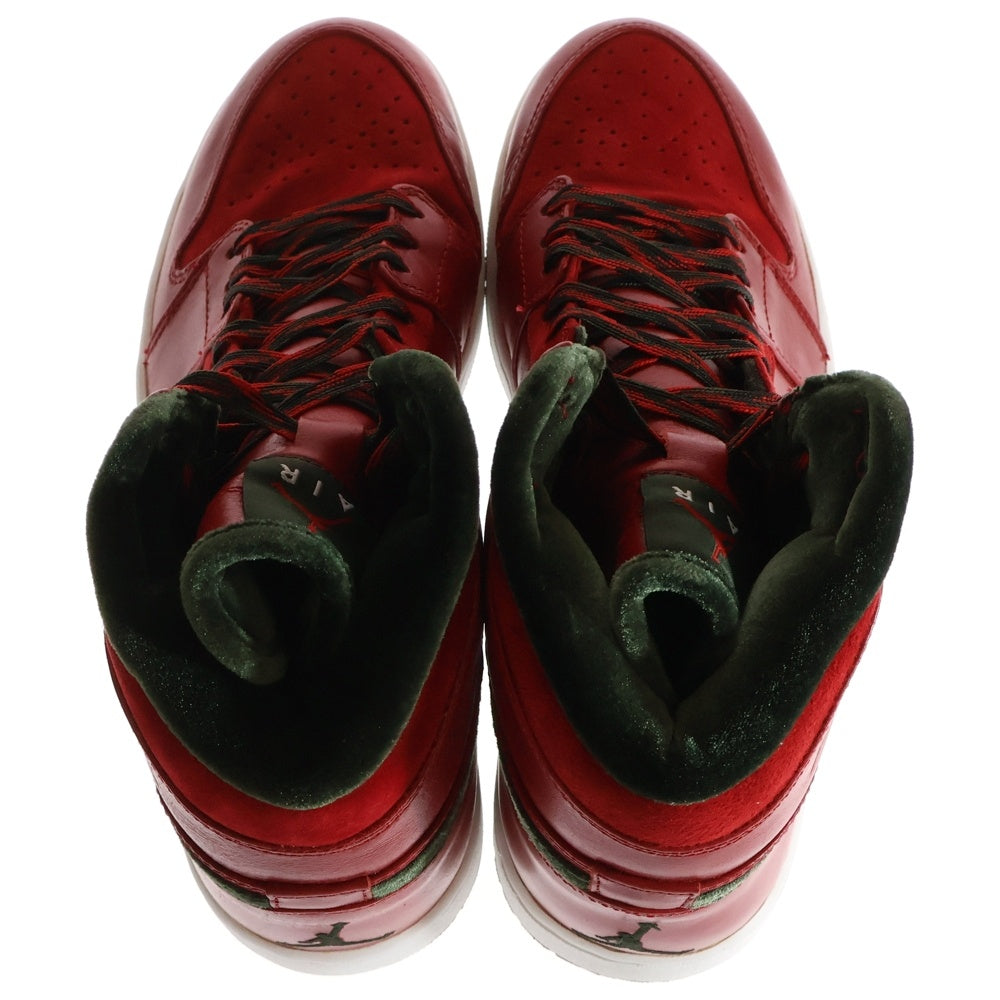 NIKE(ナイキ) 【観賞用2008年製】 AIR JORDAN 1 RETRO HIGH PREMIER VARSITY RED エア ジョーダン 1 レトロ ハイ ハイカットスニーカー US11.5/29.5cm 332134-631