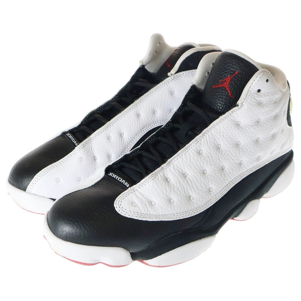 NIKE(ナイキ) AIR JORDAN 13 RETRO HE GOT THE GAME エアジョーダン13 ハイカットスニーカー US11/29cm ホワイト/ブラック 414571-104