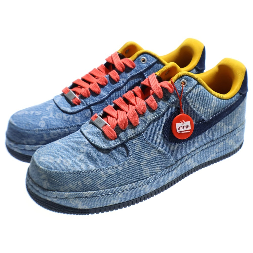 NIKE(ナイキ) ×Levis AIR FORCE 1 LOW リーバイス エアフォース 1 ローカットスニーカーシューズ インディゴ US11.5/29.5cm CV0670-447