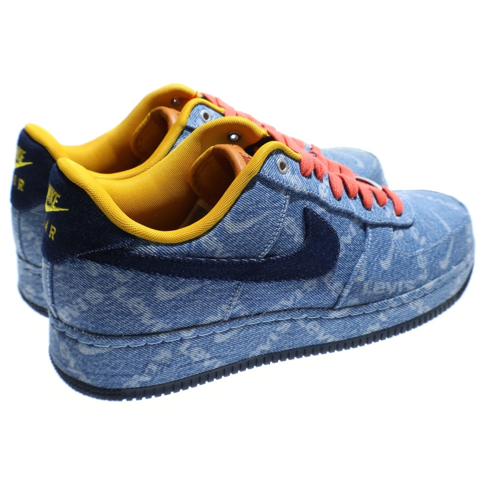 NIKE(ナイキ) ×Levis AIR FORCE 1 LOW リーバイス エアフォース 1 ローカットスニーカーシューズ インディゴ US11.5/29.5cm CV0670-447