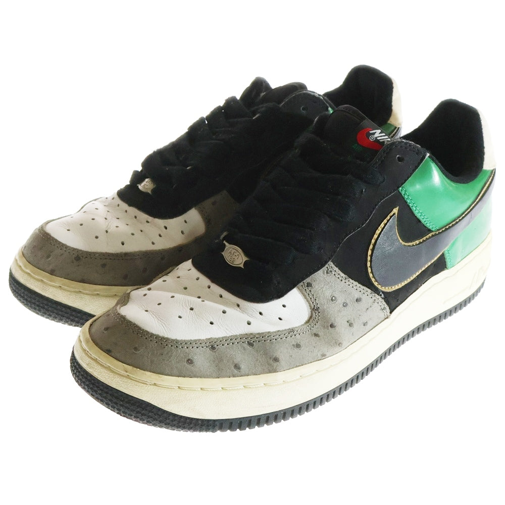 NIKE(ナイキ) 【観賞用2004年製】 ×Mita Sneakers AIR FORCE 1 LOW ミタスニーカーズ エアフォース 1 温故知新 ローカットスニーカーシューズ US10/28cm 307334-001