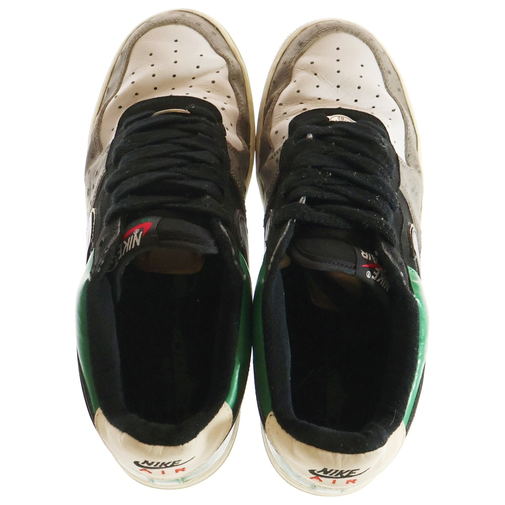 NIKE(ナイキ) 【観賞用2004年製】 ×Mita Sneakers AIR FORCE 1 LOW ミタスニーカーズ エアフォース 1 温故知新 ローカットスニーカーシューズ US10/28cm 307334-001