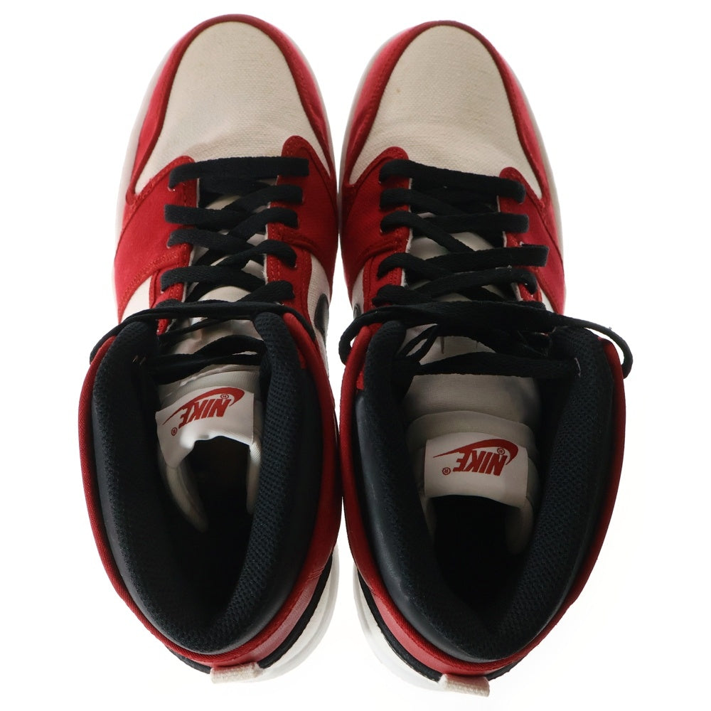 NIKE(ナイキ) 【観賞用2014年製】 AIR JORDAN 1 KO HIGH OG エア ジョーダン 1 ノックアウト オージー ハイカットスニーカー ホワイト/レッド US12/30cm 638471-101