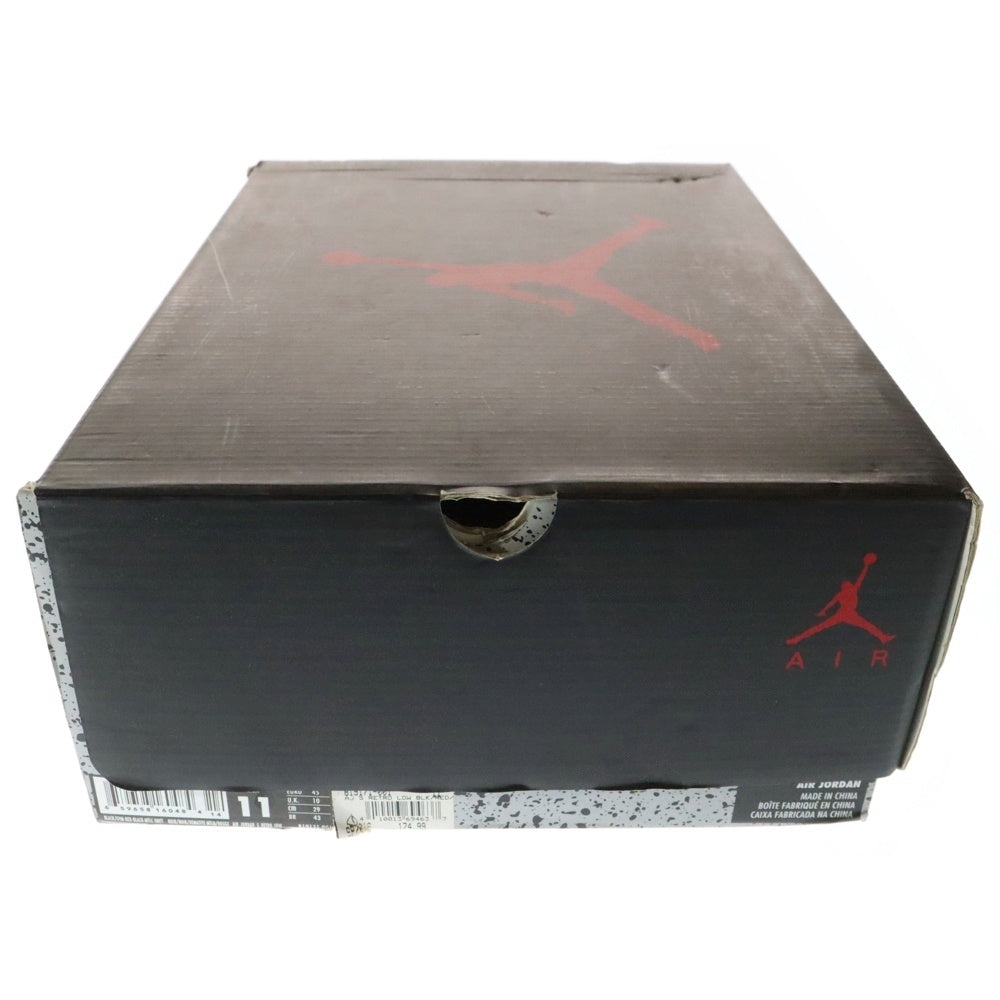 NIKE(ナイキ) 【観賞用 2015年製】AIR JORDAN 5 RETRO RETRO LOW エアジョーダン 5 レトロ ローカットスニーカー ブラック/レッド US11/29cm 819171-002
