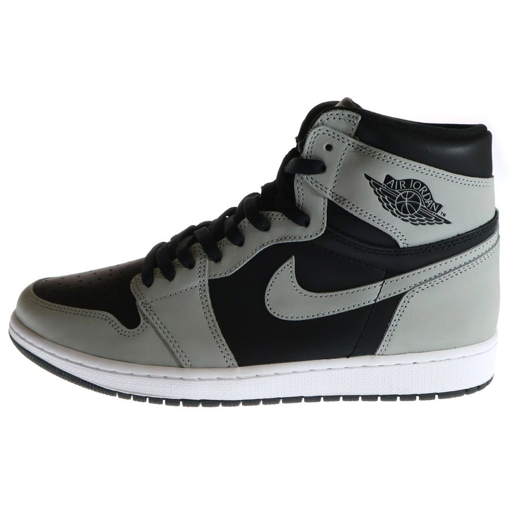 NIKE(ナイキ) AIR JORDAN 1 RETRO HIGH OG SHADOW 2.0 エア ジョーダン1 シャドウ 2.0 ハイカットスニーカー US11/29cm グレー/ブラック 555088-035