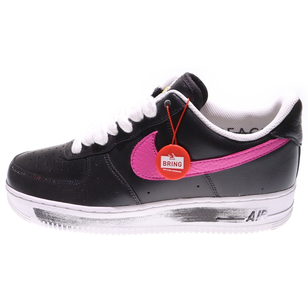 NIKE(ナイキ) ×PEACEMINUSONE AIR FORCE 1 3.0 G-DRAGON ピースマイナスワン エアフォース 1 パラノイズ ローカットスニーカー ブラック US11/29cm AQ3692-004