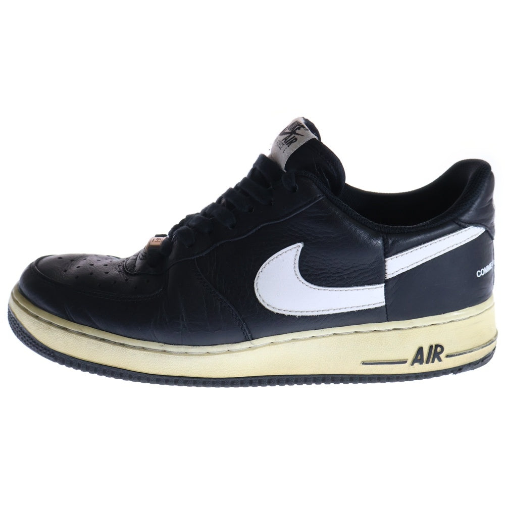 NIKE(ナイキ) ×SUPREME COMME des GARCONS AIR FORCE 1 シュプリーム コムデギャルソン エアフォース 1 ローカットスニーカー ブラック US10.5/28.5cm AR7623-001