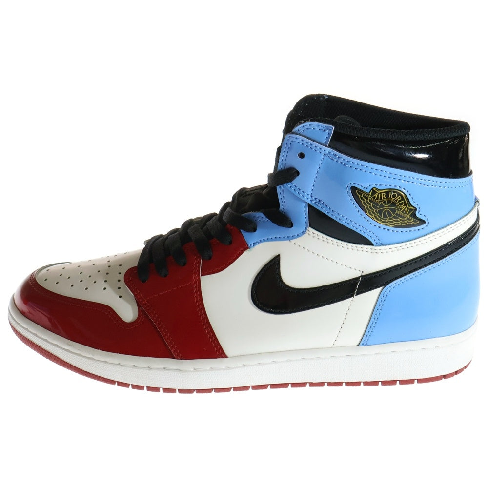 NIKE(ナイキ) AIR JORDAN 1 HIGH OG FEARLESS エアジョーダン 1 ハイ OG フィアレス ハイカットスニーカー ブルー/レッド US12/30cm CK5666-100
