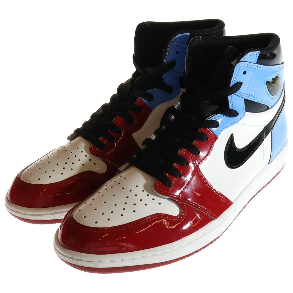 NIKE(ナイキ) AIR JORDAN 1 HIGH OG FEARLESS エアジョーダン 1 ハイ OG フィアレス ハイカットスニーカー ブルー/レッド US12/30cm CK5666-100