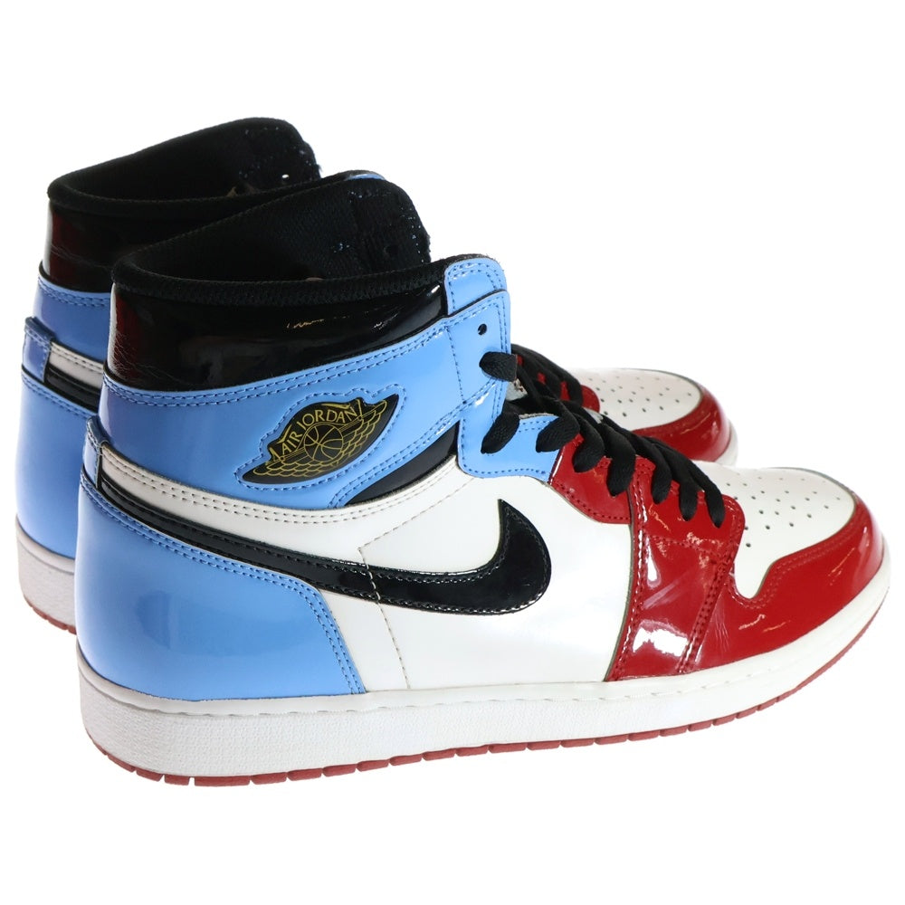 NIKE(ナイキ) AIR JORDAN 1 HIGH OG FEARLESS エアジョーダン 1 ハイ OG フィアレス ハイカットスニーカー ブルー/レッド US12/30cm CK5666-100