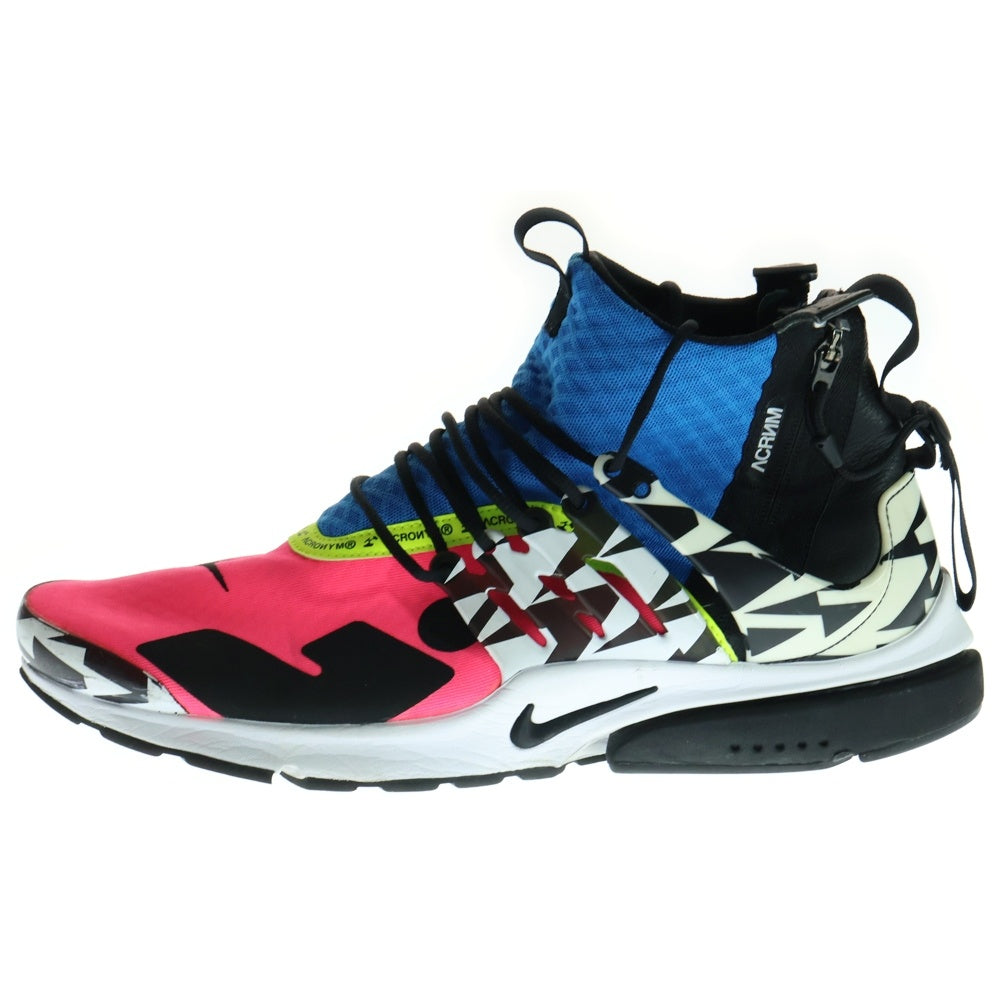 NIKE(ナイキ) ×ACRONYM AIR PRESTO MID アクロニウム エアプレスト ミッドカットスニーカー マルチ US12/30cm AH7832-600