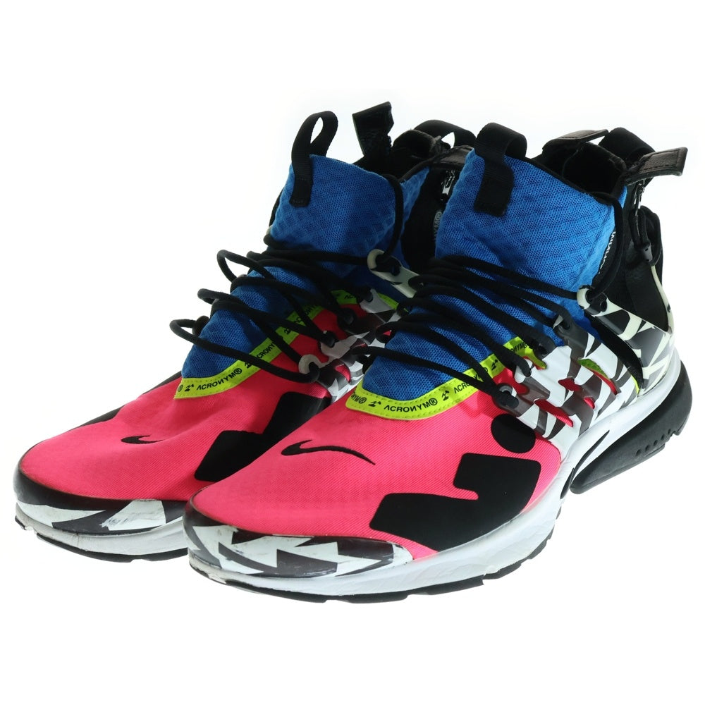NIKE(ナイキ) ×ACRONYM AIR PRESTO MID アクロニウム エアプレスト ミッドカットスニーカー マルチ US12/30cm AH7832-600