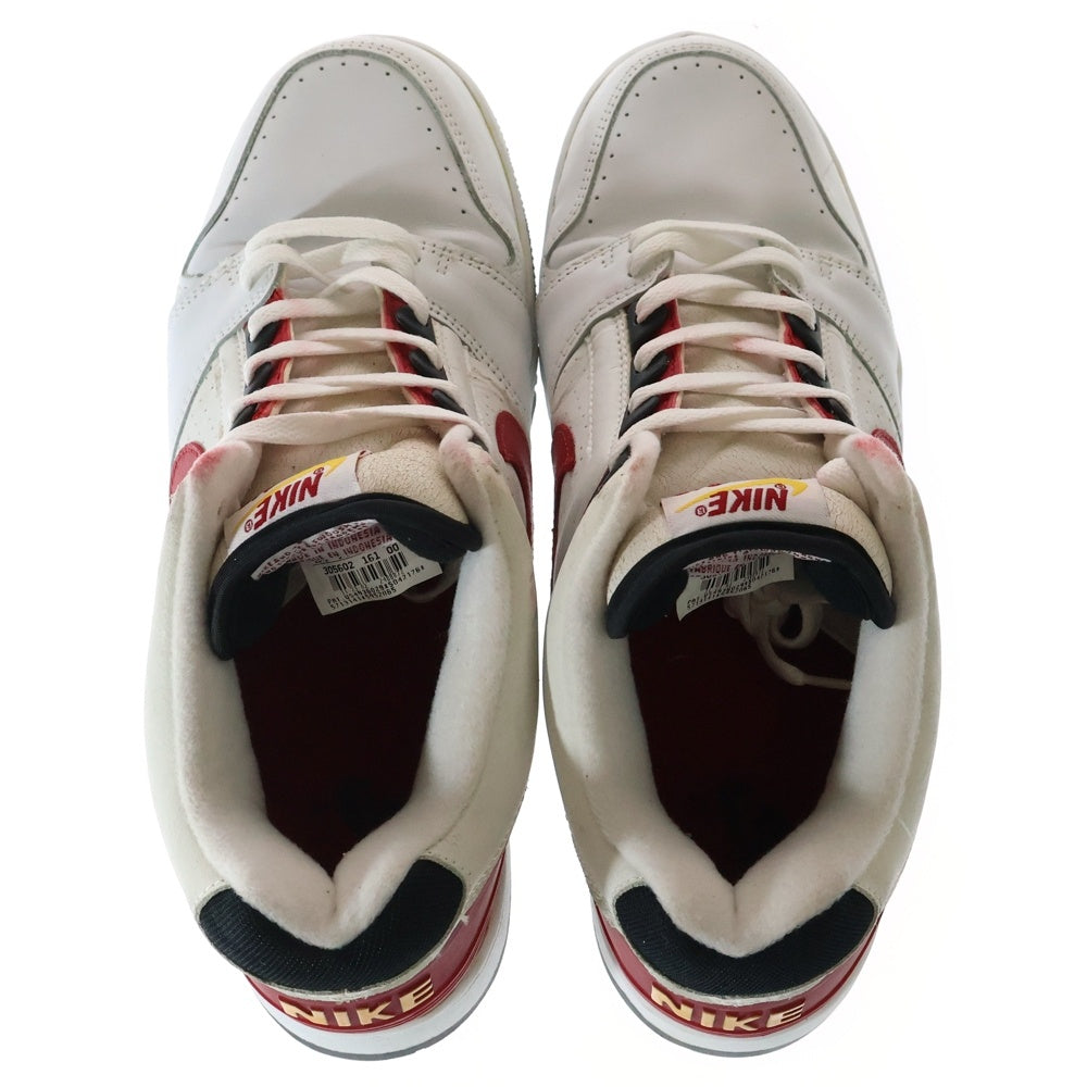 NIKE(ナイキ) 【観賞用2002年製】AIR FORCE 2 LOW エアフォース2 ローカットスニーカー ホワイト/レッド US10.5/28.5cm 305602-161
