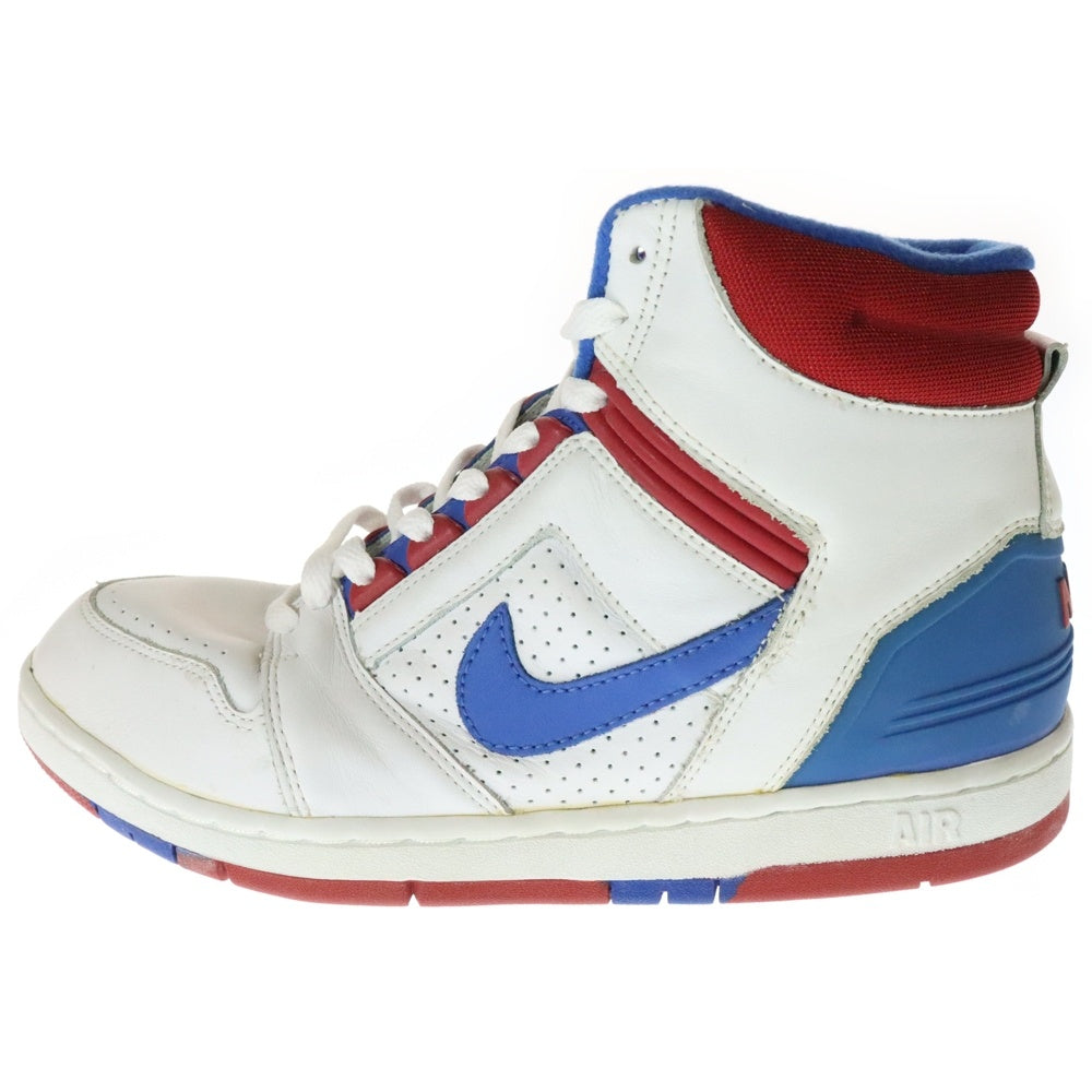 NIKE(ナイキ) 【観賞用2001年製】AIR FORCE 2エアフォース2ハイカットスニーカーホワイト/ブルー US10/28cm 624006-142