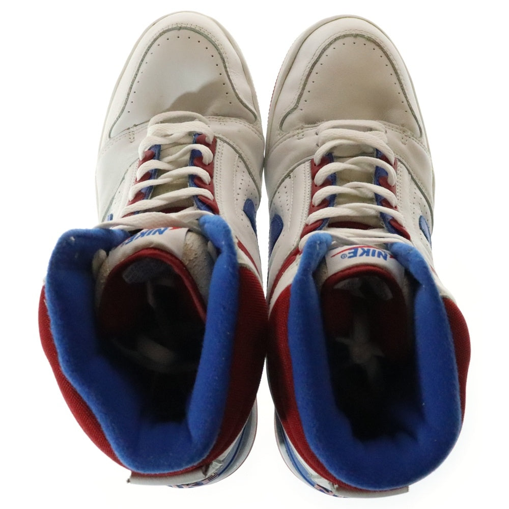 NIKE(ナイキ) 【観賞用2001年製】AIR FORCE 2エアフォース2ハイカットスニーカーホワイト/ブルー US10/28cm 624006-142