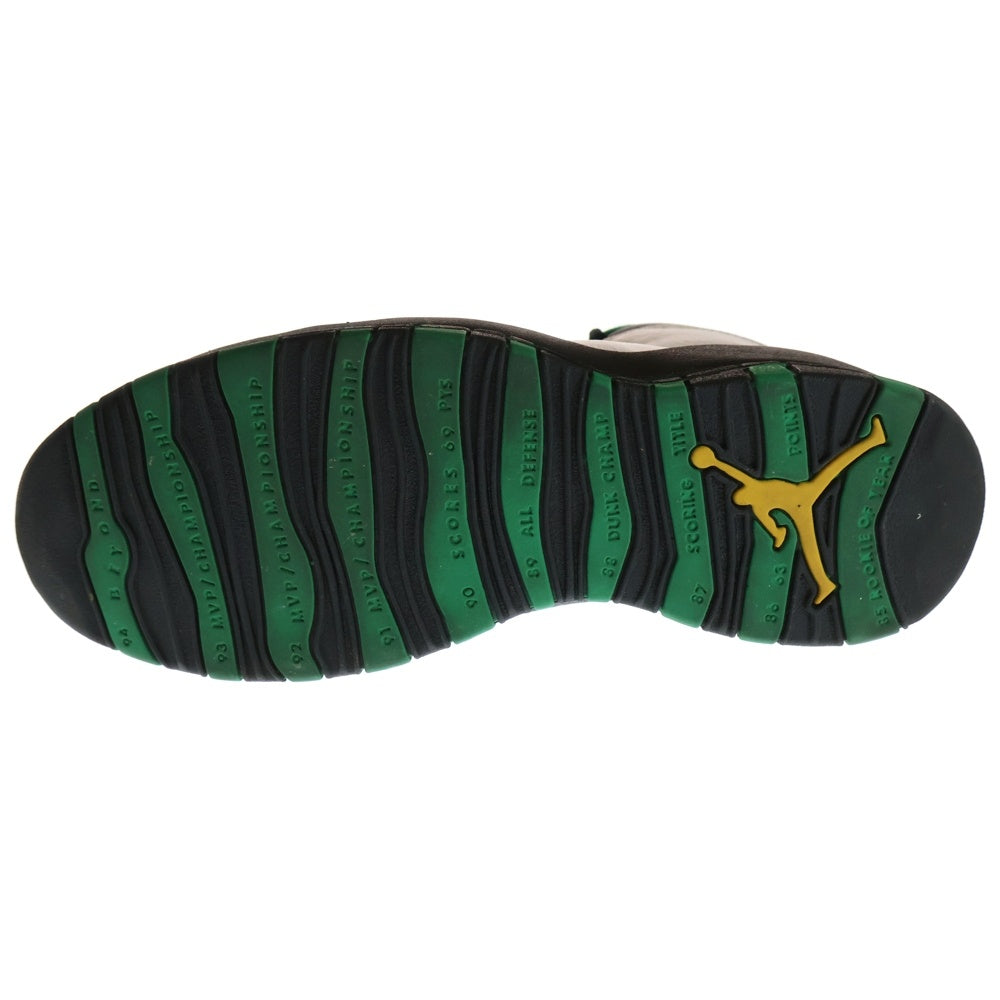 NIKE(ナイキ) 【観賞用1995年製】 AIR JORDAN 10 OG SEATTLE SUPERSONICS エアジョーダン10 OG シアトル スーパーソニックス ハイカットスニーカー US11.5/29.5cm 130209-106
