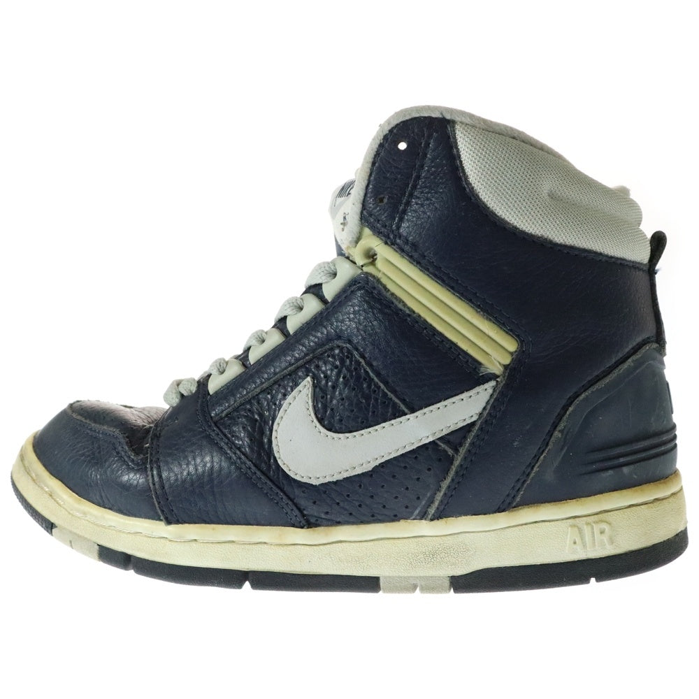 NIKE(ナイキ) 【観賞用 2002年製】AIR FORCE 2 Obsidian エアフォース 2 オブシディアン ハイカットスニーカー ネイビー US9/27cm 624006-401