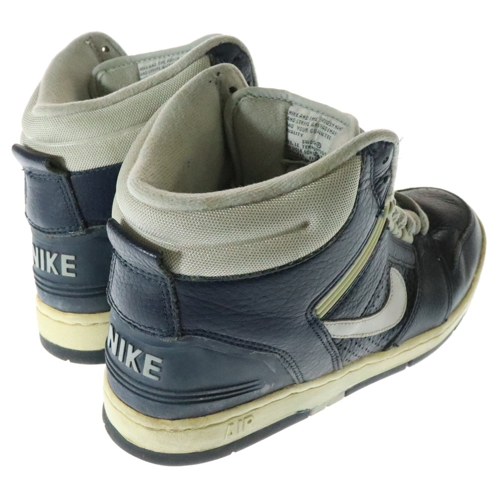 NIKE(ナイキ) 【観賞用 2002年製】AIR FORCE 2 Obsidian エアフォース 2 オブシディアン ハイカットスニーカー ネイビー US9/27cm 624006-401