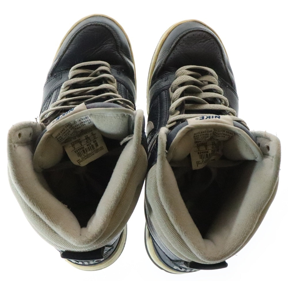NIKE(ナイキ) 【観賞用 2002年製】AIR FORCE 2 Obsidian エアフォース 2 オブシディアン ハイカットスニーカー ネイビー US9/27cm 624006-401