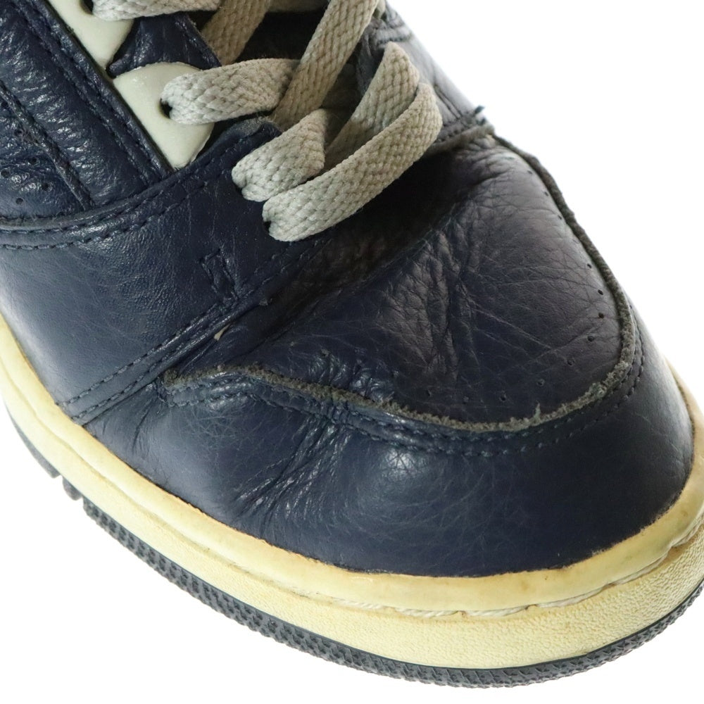NIKE(ナイキ) 【観賞用 2002年製】AIR FORCE 2 Obsidian エアフォース 2 オブシディアン ハイカットスニーカー ネイビー US9/27cm 624006-401