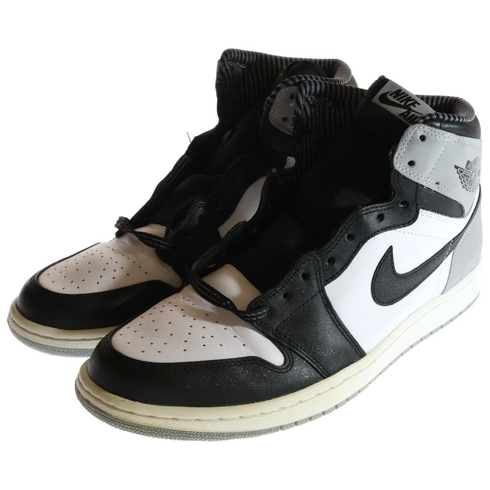 NIKE(ナイキ) 【観賞用2013年製】 AIR JORDAN 1 RETRO HIGH BARONS エアジョーダン1 レトロ バロンズ ハイカットスニーカー ブラック/ホワイト US11/29cm 555088-104