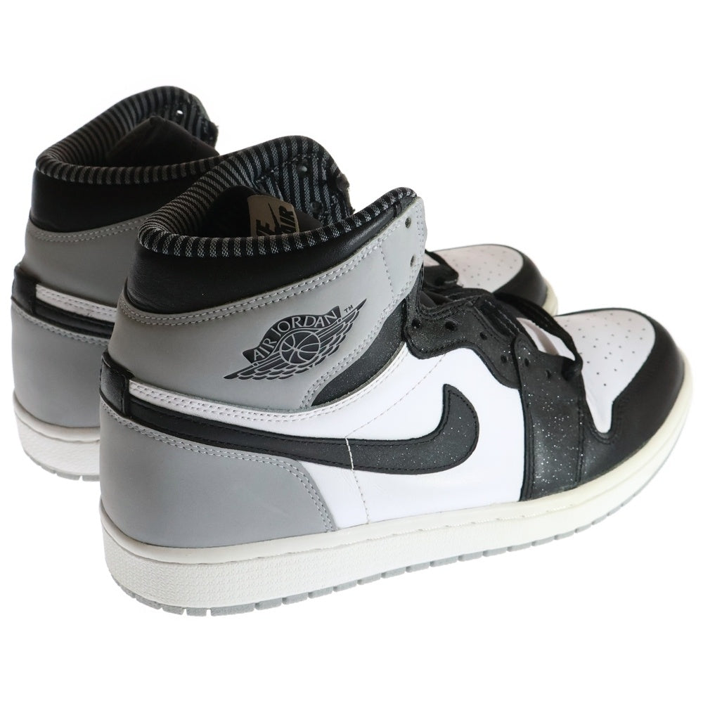 NIKE(ナイキ) 【観賞用2013年製】 AIR JORDAN 1 RETRO HIGH BARONS エアジョーダン1 レトロ バロンズ ハイカットスニーカー ブラック/ホワイト US11/29cm 555088-104