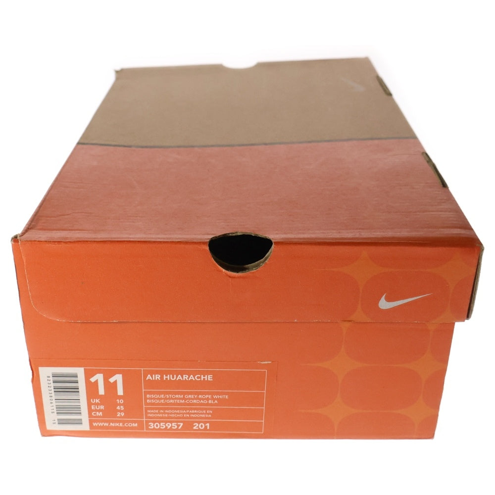 NIKE(ナイキ) 【観賞用2003年製】 AIR HUARACHE ESCAPE 2 エアハラチ 2 エスケープ ローカットスニーカーシューズ ブラウン US11/29cm 305957-201