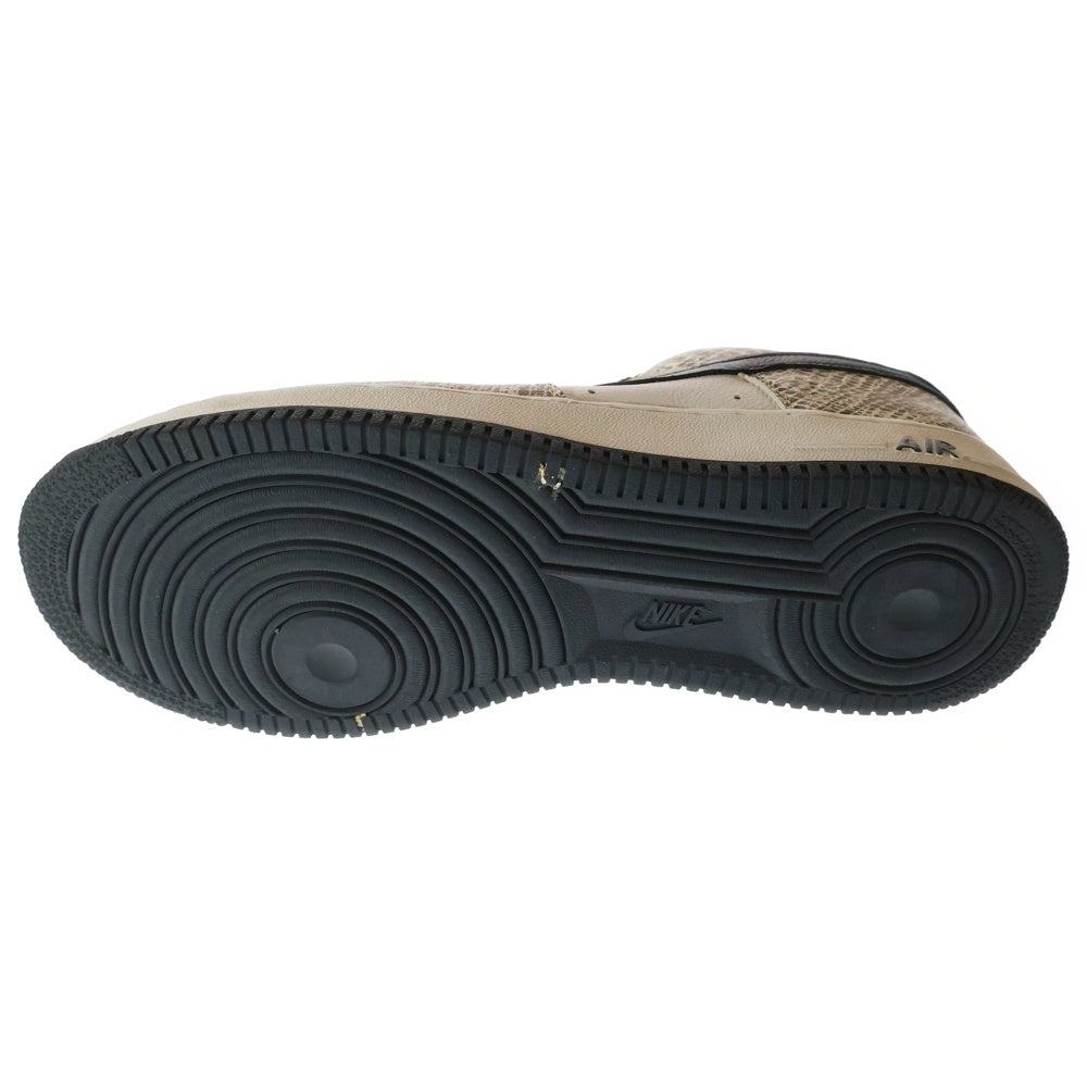 NIKE(ナイキ) 【観賞用2006年製】 AIR FORCE 1 LOW Cocoa Snake エアフォース 1 ココアスネーク ローカットスニーカーシューズ ホワイト/グレー US10/28cm 314295-101