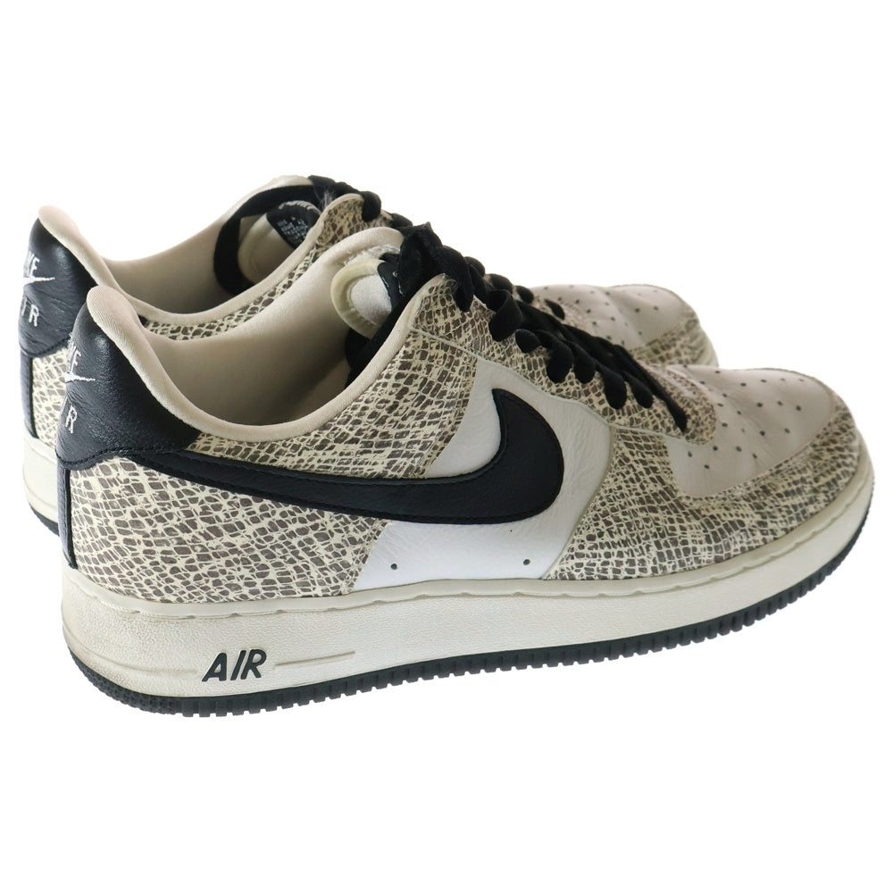 NIKE(ナイキ) 【観賞用2006年製】 AIR FORCE 1 LOW Cocoa Snake エアフォース 1 ココアスネーク ローカットスニーカーシューズ ホワイト/グレー US10/28cm 314295-101