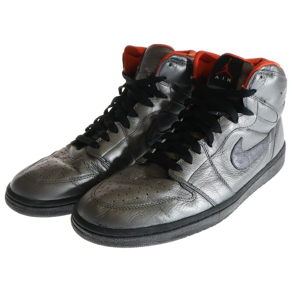 NIKE(ナイキ) 【観賞用2009年製】 AIR JORDAN 1 RETRO HIGH PREMIER エアジョーダン1 ハイ プレミア ハイカットスニーカー シルバー US12/30cm