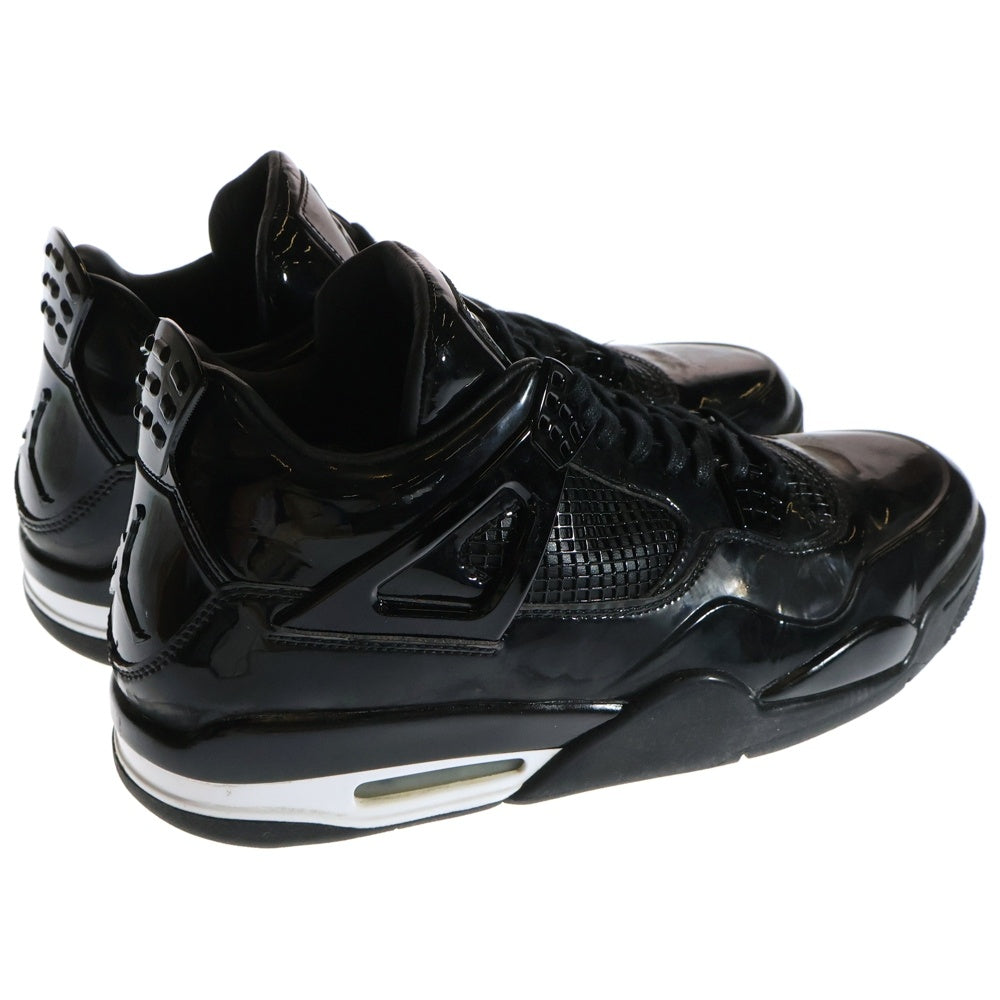 NIKE(ナイキ) 【観賞用2015年 AIR JORDAN 4 RETRO 11LAB4 エアジョーダン4 レトロ ハイカットスニーカー ブラック US12/30cm 719864-010