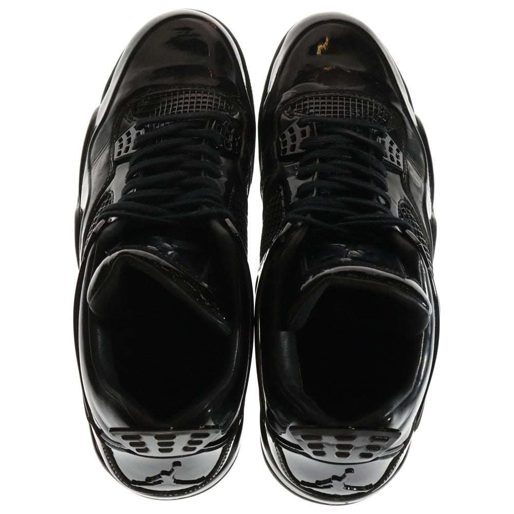 NIKE(ナイキ) 【観賞用2015年 AIR JORDAN 4 RETRO 11LAB4 エアジョーダン4 レトロ ハイカットスニーカー ブラック US12/30cm 719864-010