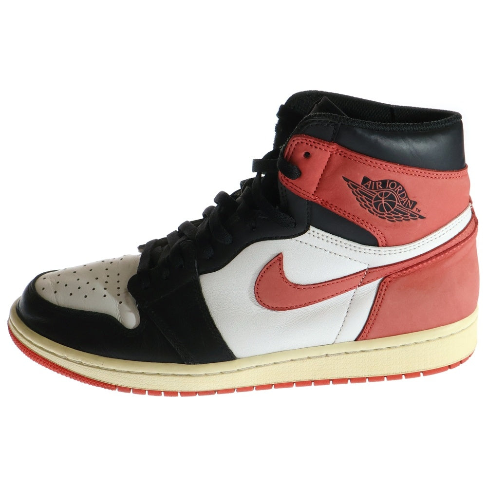 NIKE(ナイキ) AIR JORDAN 1 RETRO HIGH OG TRACK RED エアジョーダン 1 レトロ トラックレッド ハイカットスニーカー ホワイト/レッド/ブラック US11/29cm 555088-112