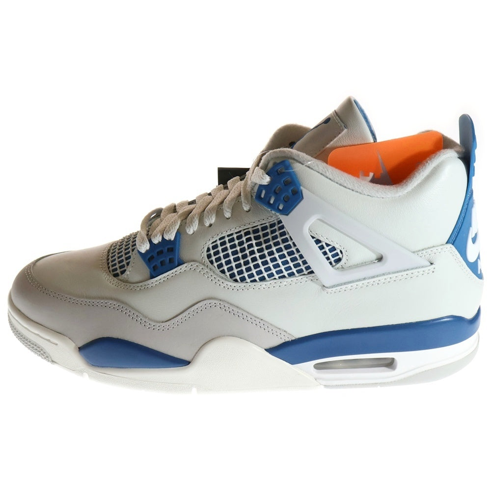NIKE(ナイキ) AIR JORDAN 4 RETRO INDUSTRIAL BLUE エアジョーダン4 レトロ インダストリアルブルー ハイカットスニーカー ホワイト/ブルー US11/29cm FV5029-141