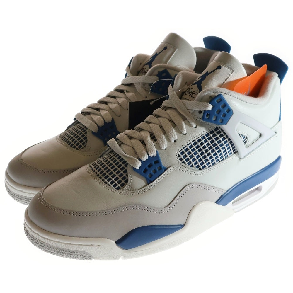 NIKE(ナイキ) AIR JORDAN 4 RETRO INDUSTRIAL BLUE エアジョーダン4 レトロ インダストリアルブルー ハイカットスニーカー ホワイト/ブルー US11/29cm FV5029-141