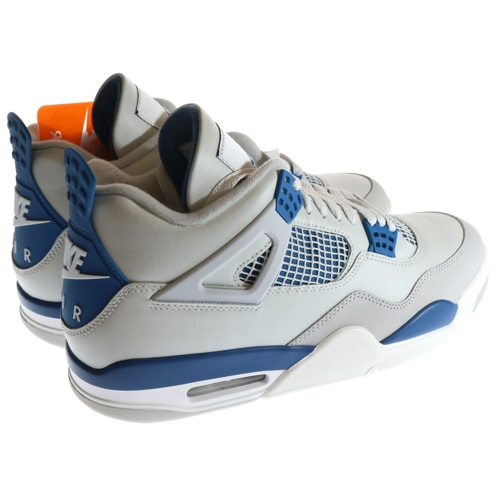 NIKE(ナイキ) AIR JORDAN 4 RETRO INDUSTRIAL BLUE エアジョーダン4 レトロ インダストリアルブルー ハイカットスニーカー ホワイト/ブルー US11/29cm FV5029-141