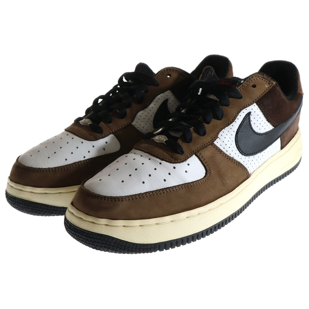 NIKE(ナイキ) 【観賞用2005年製】 AIR FORCE 1 LOW エアフォース 1 ローカットスニーカー ブラウン/ホワイト/ブラック US11/29cm 312489-101