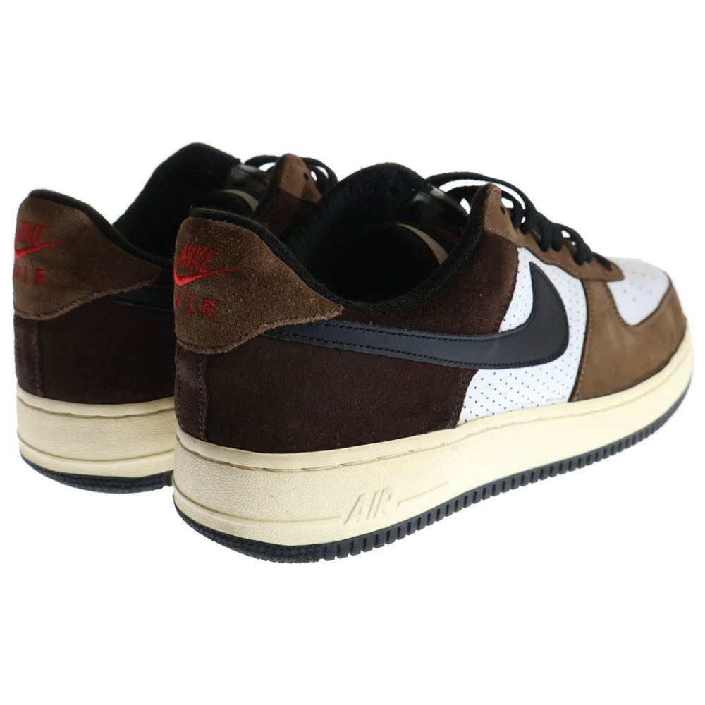 NIKE(ナイキ) 【観賞用2005年製】 AIR FORCE 1 LOW エアフォース 1 ローカットスニーカー ブラウン/ホワイト/ブラック US11/29cm 312489-101