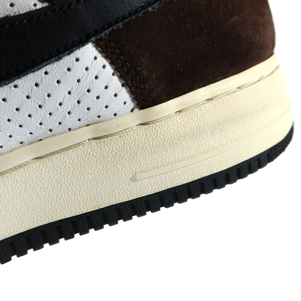 NIKE(ナイキ) 【観賞用2005年製】 AIR FORCE 1 LOW エアフォース 1 ローカットスニーカー ブラウン/ホワイト/ブラック US11/29cm 312489-101
