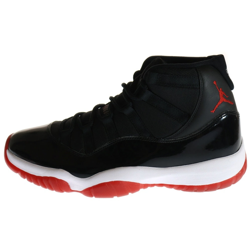 NIKE(ナイキ) AIR JORDAN 11 RETRO BRED エアジョーダン11 ブレッド ハイカットスニーカー ブラック/レッド US11.5/29.5cm 378037-061