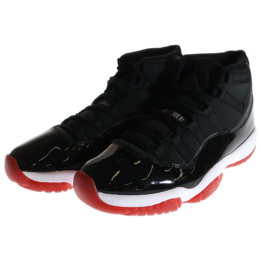 NIKE(ナイキ) AIR JORDAN 11 RETRO BRED エアジョーダン11 ブレッド ハイカットスニーカー ブラック/レッド US11.5/29.5cm 378037-061