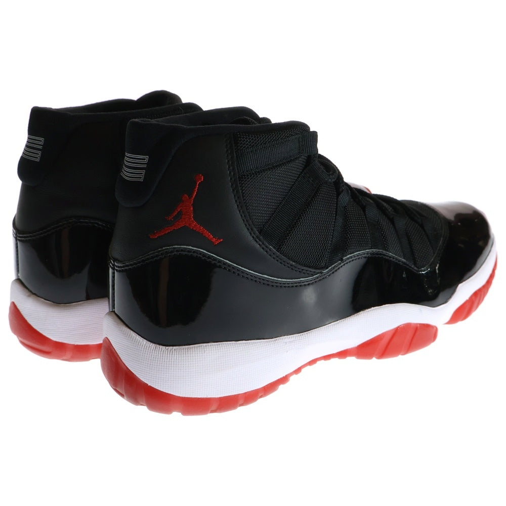 NIKE(ナイキ) AIR JORDAN 11 RETRO BRED エアジョーダン11 ブレッド ハイカットスニーカー ブラック/レッド US11.5/29.5cm 378037-061