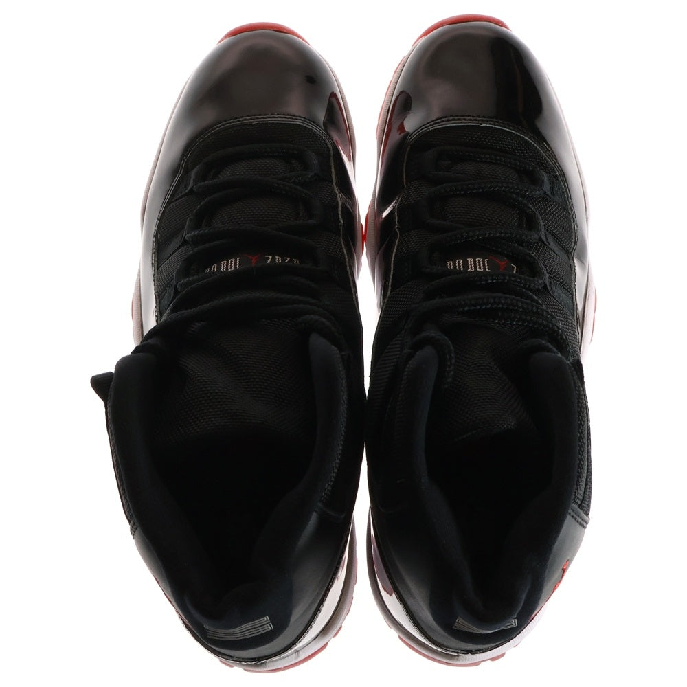 NIKE(ナイキ) AIR JORDAN 11 RETRO BRED エアジョーダン11 ブレッド ハイカットスニーカー ブラック/レッド US11.5/29.5cm 378037-061