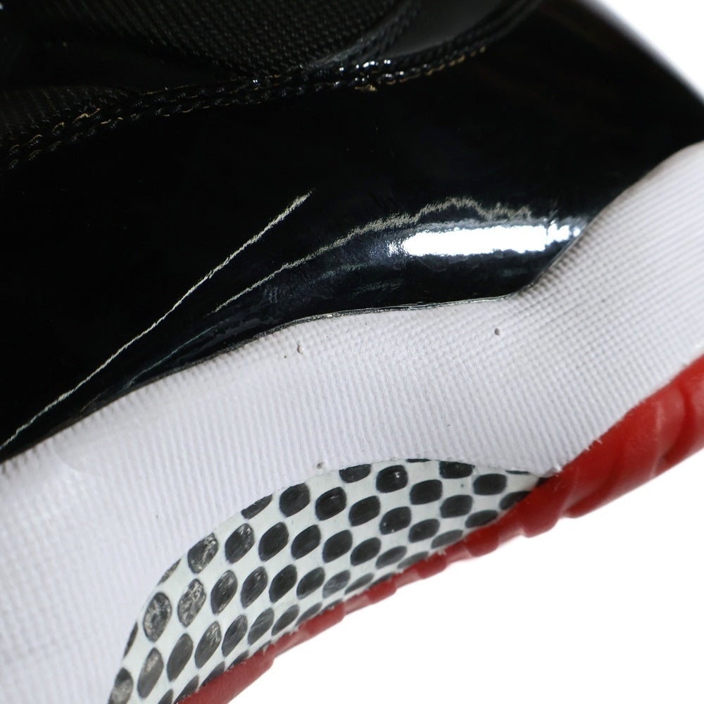 NIKE(ナイキ) AIR JORDAN 11 RETRO BRED エアジョーダン11 ブレッド ハイカットスニーカー ブラック/レッド US11.5/29.5cm 378037-061