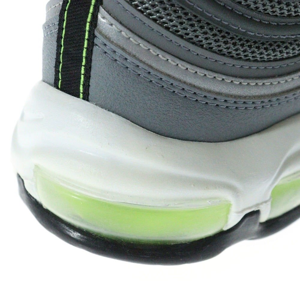 NIKE(ナイキ) AIR MAX 97 Smoke Grey Volt エアマックス 97 スモーク グレー ボルト ローカットスニーカー グレー/イエロー US12/30cm DJ6885-001