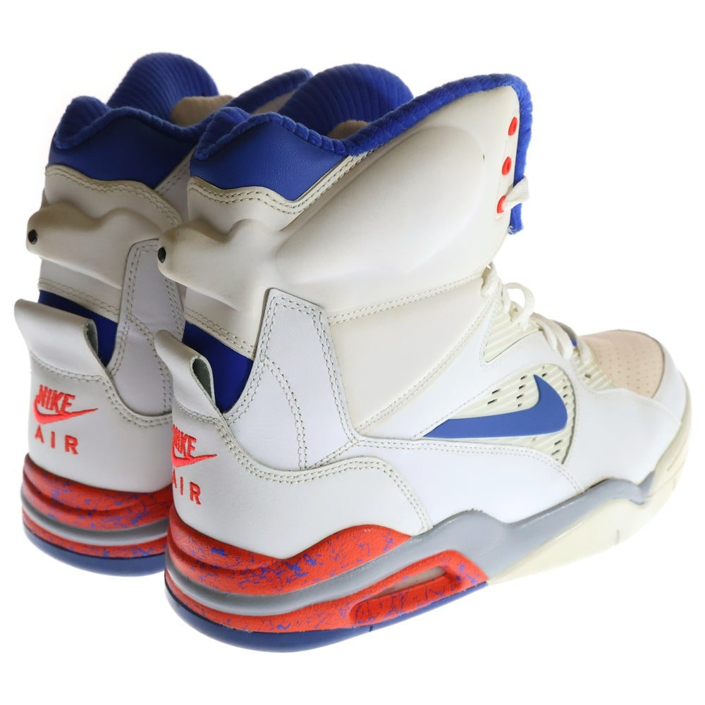 NIKE(ナイキ) 【観賞用2014年製】 AIR COMMAND FORCE エアコマンドフォース ハイカットスニーカーシューズ ホワイト/ブルー US11.5/29.5cm 684715-101