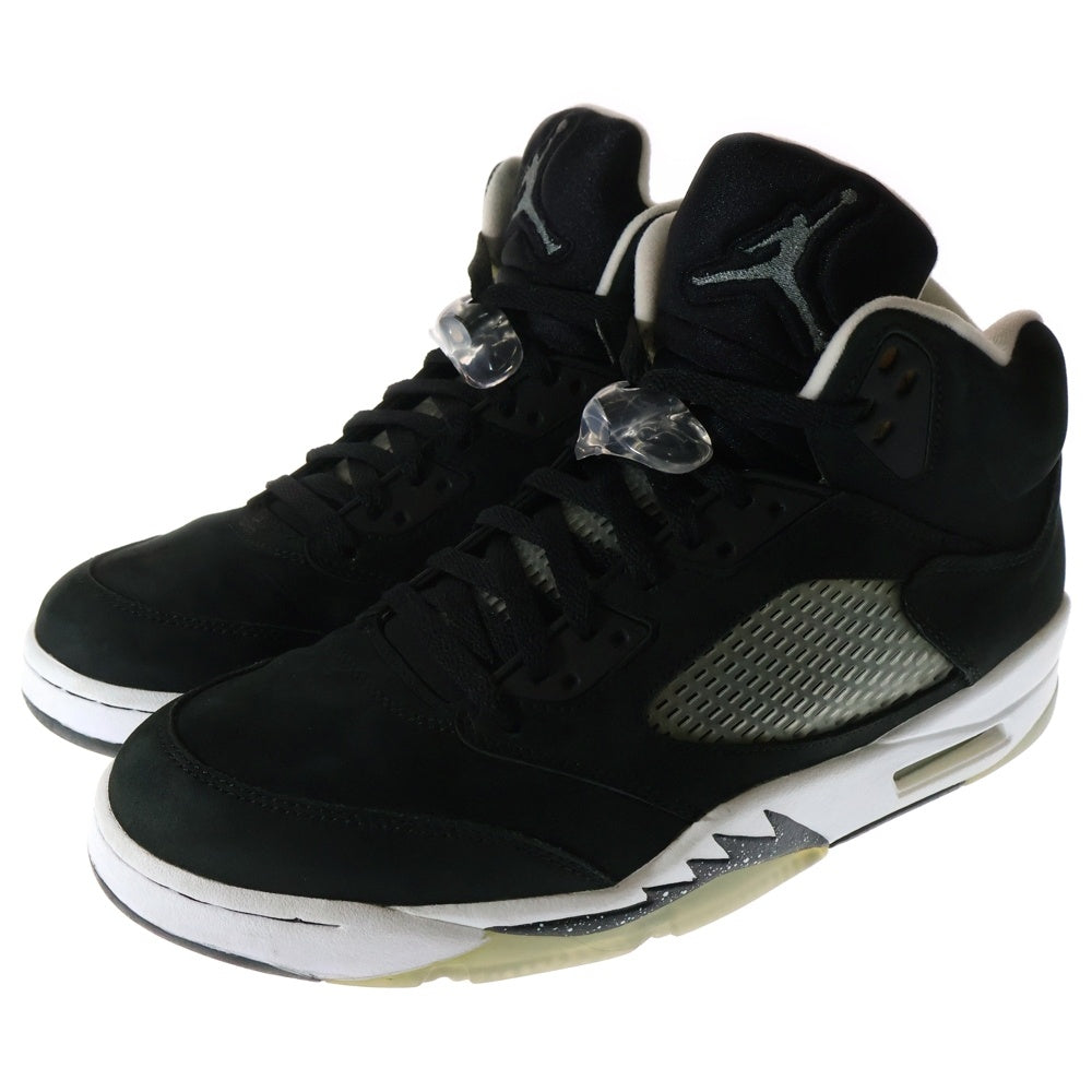 NIKE(ナイキ) AIR JORDAN 5 RETRO エアジョーダン 5 レトロ オレオ ハイカットスニーカー ブラック US12/30cm 136027-035
