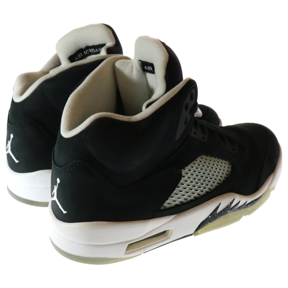 NIKE(ナイキ) AIR JORDAN 5 RETRO エアジョーダン 5 レトロ オレオ ハイカットスニーカー ブラック US12/30cm 136027-035