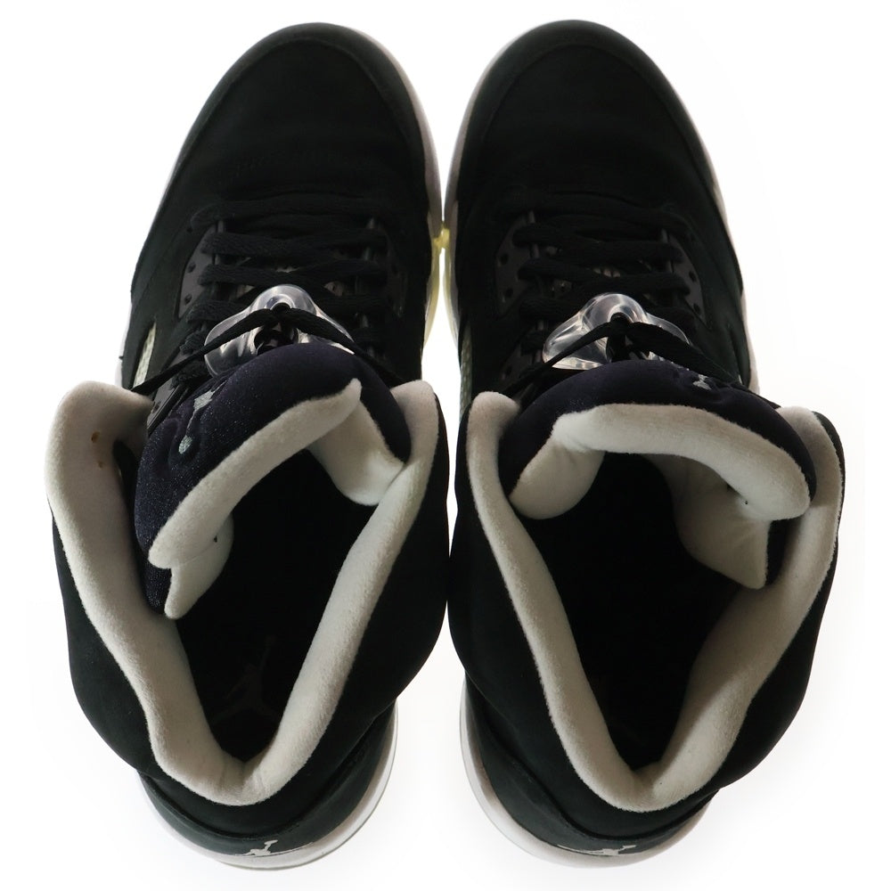NIKE(ナイキ) AIR JORDAN 5 RETRO エアジョーダン 5 レトロ オレオ ハイカットスニーカー ブラック US12/30cm 136027-035